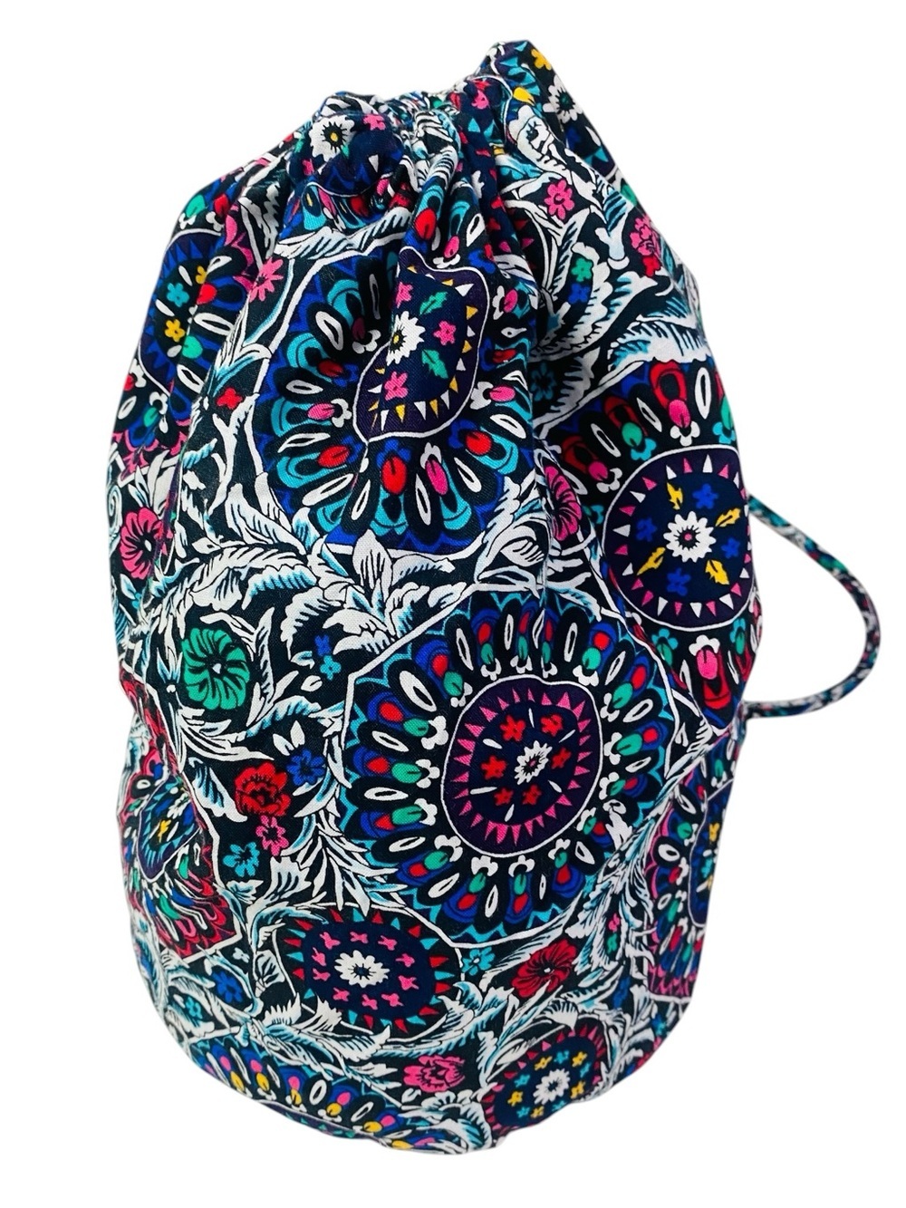 Vera Bradley Ditty Bag In Stain Glass Medallion 13” x 9”